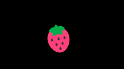 Animated Emoji - Food Strawberry